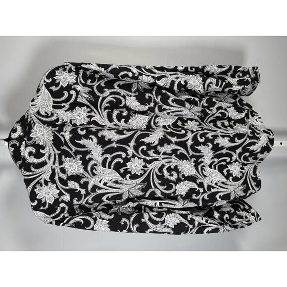 The Kooples Slim Fit Viscose Button Down Shirt Black Men’s Medium NWT - Picture 6 of 10